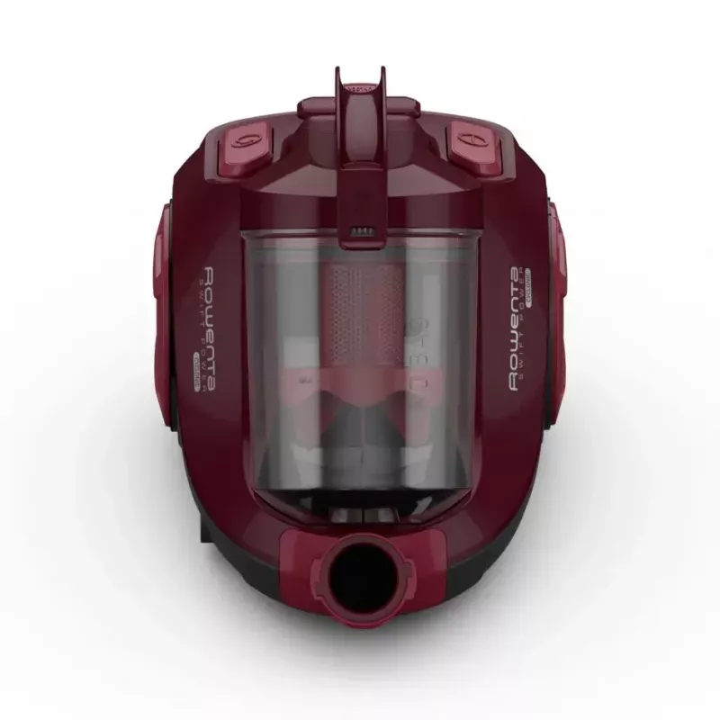 Silindertolmuimeja ROWENTA Swift Power RO2933 — 750 W, kotita, burgundia/must, 4,87 kg