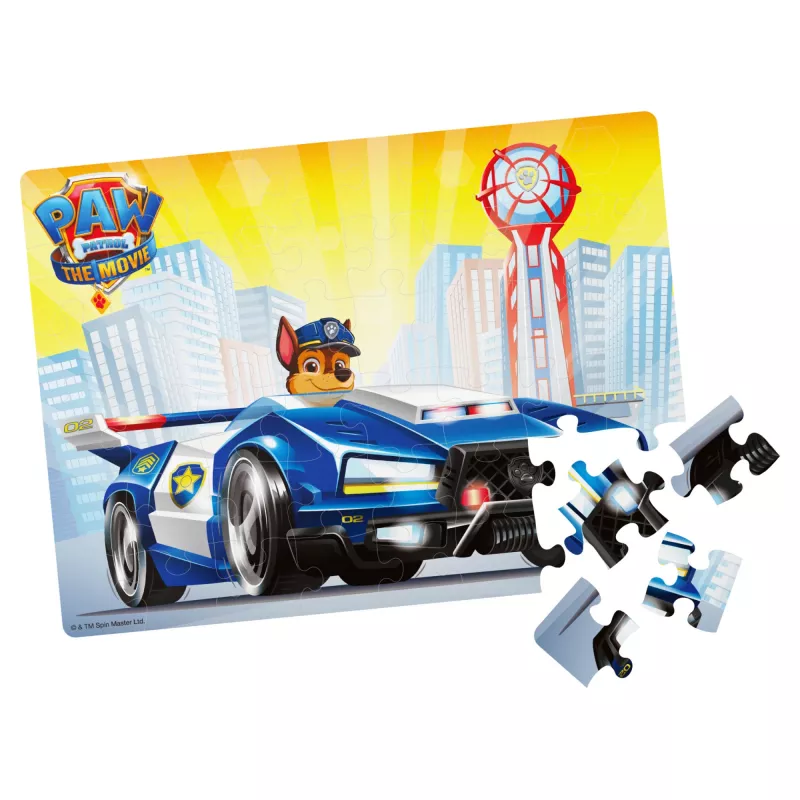 Mängud PAW Patrol Film, 48-osaline pusle lastele vanuses 4+, Chase