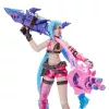 League of Legends , Dual Cities Pack w/ Exclusive Jinx, Heimerdinger, Vi, Caitlyn, and Ekko, 4-Inch Collectible figuurid, Accessories, Ages 12 and Up