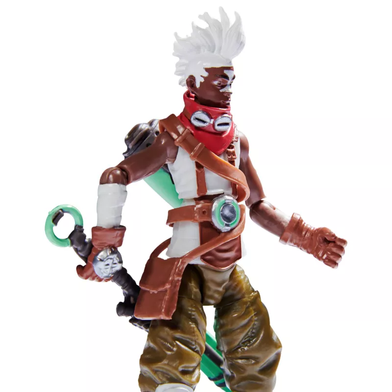 League of Legends , Dual Cities Pack w/ Exclusive Jinx, Heimerdinger, Vi, Caitlyn, and Ekko, 4-Inch Collectible figuurid, Accessories, Ages 12 and Up
