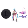 League of Legends , Dual Cities Pack w/ Exclusive Jinx, Heimerdinger, Vi, Caitlyn, and Ekko, 4-Inch Collectible figuurid, Accessories, Ages 12 and Up