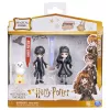 Wizarding World, Maagilised Minid Harry Potteri ja Cho Changi sõprusekomplekt koos olendiga, laste mänguasjad alates 5. eluaastast