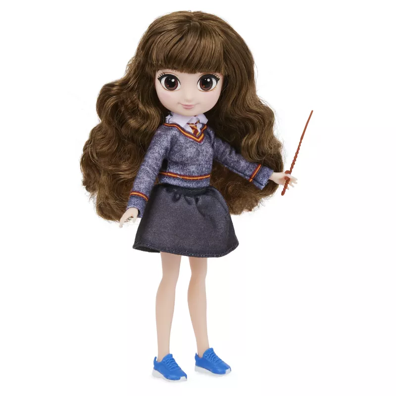 Wizarding World Harry Potter, 8-tolline Brilliant Hermione Grangeri nukk kinkekomplekt 5 aksessuaari ja 2 rõivakomplektiga, lastele alates 6. eluaastast
