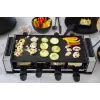 Unold 48730 raclette-grill 8 inimesele 1200 W Must, Roostevaba teras