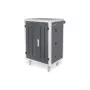 DIGITUS laadimiskäru 15,6-tolline USB-C 30 laadimisalust PDU ventilaator 1260 x 824 x 650 mm