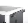 DIGITUS laadimiskäru 15,6-tolline USB-C 30 laadimisalust PDU ventilaator 1260 x 824 x 650 mm