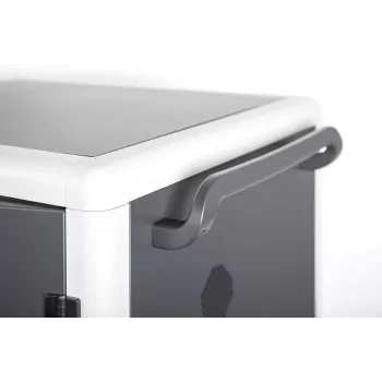 DIGITUS laadimiskäru 15,6-tolline USB-C 30 laadimisalust PDU ventilaator 1260 x 824 x 650 mm