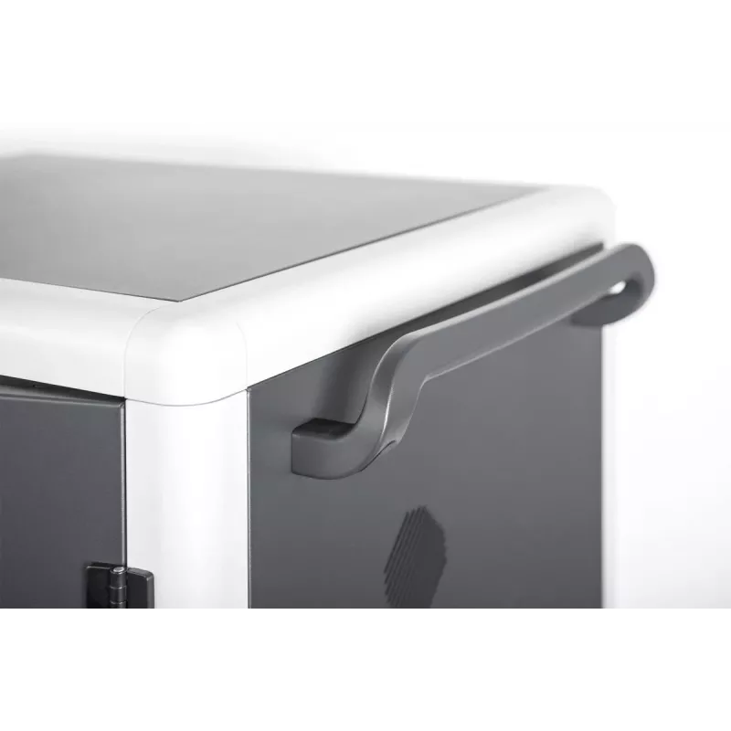 DIGITUS laadimiskäru 15,6-tolline USB-C 30 laadimisalust PDU ventilaator 1260 x 824 x 650 mm