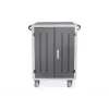 DIGITUS laadimiskäru 15,6-tolline USB-C 30 laadimisalust PDU ventilaator 1260 x 824 x 650 mm