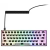 Mehaaniline kompaktne 60% klaviatuur Sharkoon SKILLER SGK50 S4 — Juhtmega USB, QWERTY saksa paigutus, RGB taustvalgustus, 1,5 m kaabel, must
