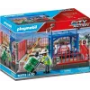 Playmobil kaubalaokomplekt PLAYMOBIL 70773 laadimisdoki ja tõstukiga