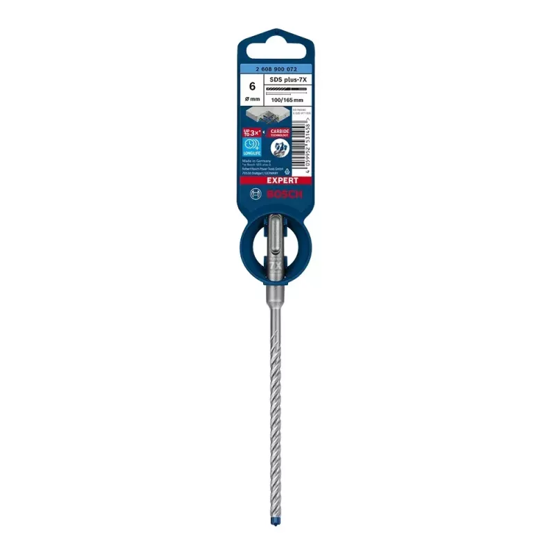 Puuritera Bosch SDS plus-7X 6 mm 165 mm