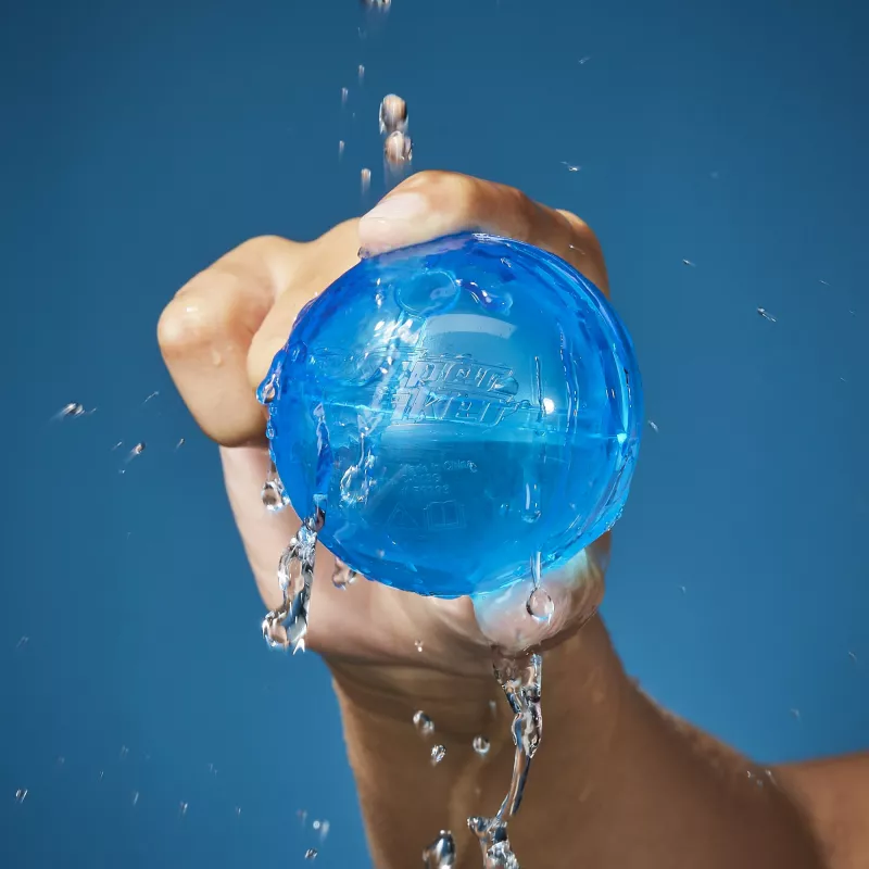 Veepallid HASBRO Nerf Super Soaker Hydro Balls — sisseehitatud veepaak, 6 tk, plastik, sinine/kollane, vanus 6+