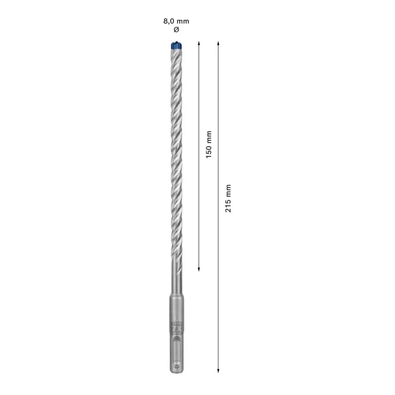 Puuritera Bosch SDS plus-7X 8mm 215mm