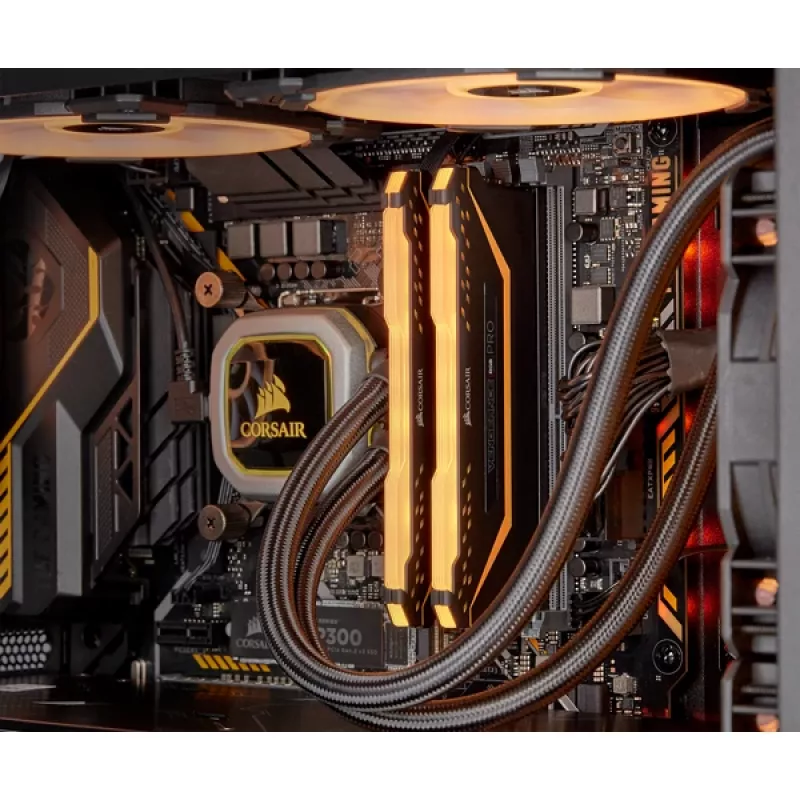 CORSAIR mälu 16 GB DDR4 3200 MHz 2x8 GB C16 – must (avatud pakend)