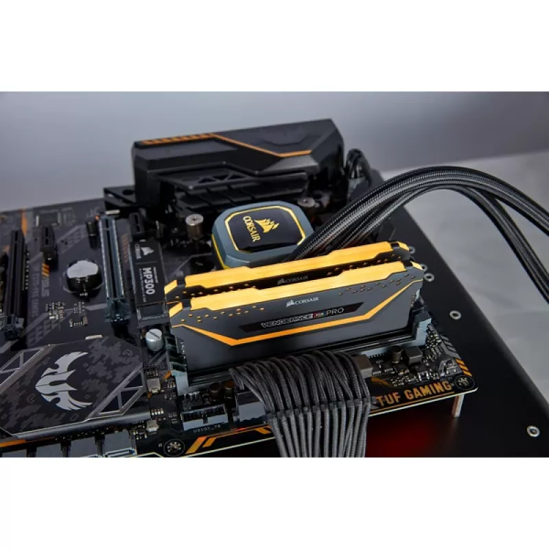 CORSAIR mälu 16 GB DDR4 3200 MHz 2x8 GB C16 – must (avatud pakend)