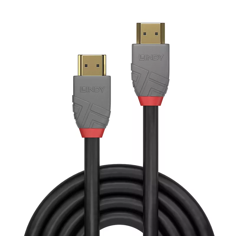 Lindy 0.5m ülikiire HDMI-kaabel, Anthra Line