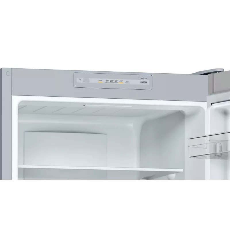 Bosch Serie 2 KGN33NLEB külmik-sügavkülmik Eraldiseisev 282 L Roostevaba teras