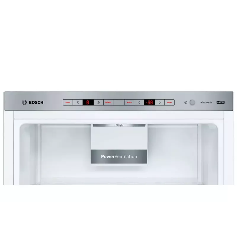 Bosch Serie 6 KGE36AICA külmik-sügavkülmik, eraldiseisev, 308 L, roostevaba teras