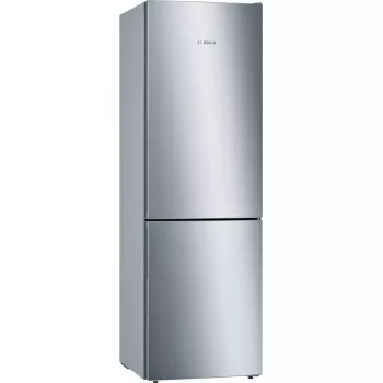 Bosch Serie 6 KGE36AICA külmik-sügavkülmik, eraldiseisev, 308 L, roostevaba teras