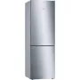 Bosch Serie 6 KGE36AICA külmik-sügavkülmik, eraldiseisev, 308 L, roostevaba teras