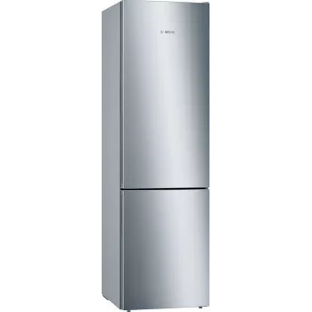 Bosch Serie 6 KGE39ALCA külmik-sügavkülmik, eraldiseisev, 201 cm, sügavkülmik 94 l, C, roostevaba teras