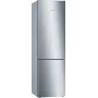 Bosch Serie 6 KGE39ALCA külmik-sügavkülmik eraldiseisev 343 L roostevaba teras