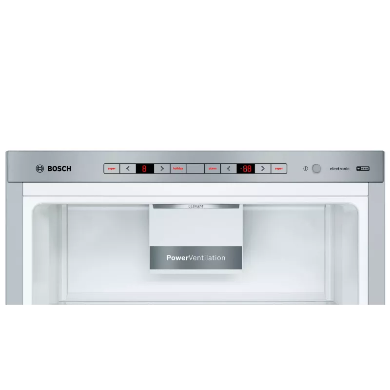 Bosch Serie 6 KGE39ALCA külmik-sügavkülmik eraldiseisev 343 L roostevaba teras