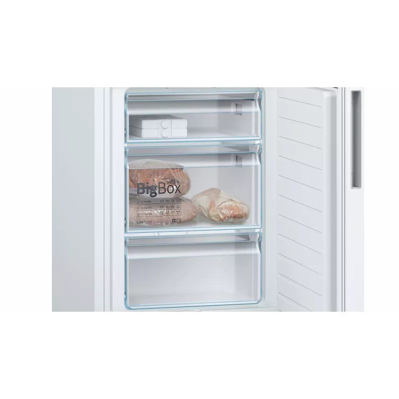 Bosch Serie 6 KGE36AWCA külmik-sügavkülmik eraldiseisev 308 L valge