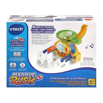 VTech Marble Rush - laienduskomplekt elektrooniline - lehter, 4 a, heliga, AA, plast, mitmevärviline