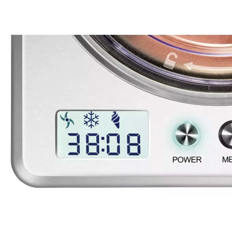 Unold 48872 jäätisemasin Kompressor-jäätisemasin 2 L 180 W Roostevaba teras