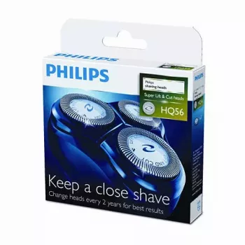 Philips HQ900-seeria pardlipead HQ56/50 taaskasutatavad CloseCut asenduspead
