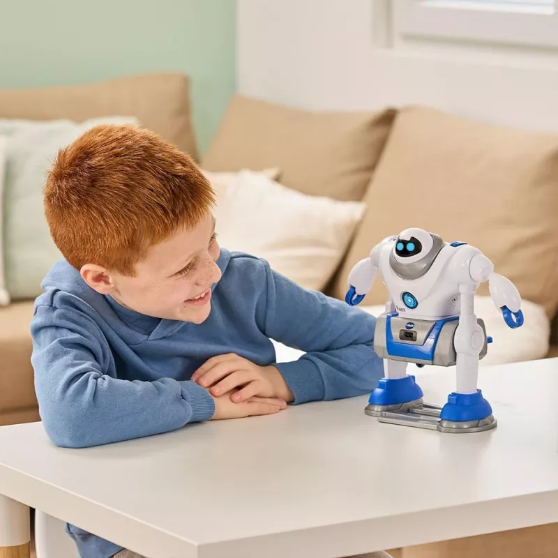 VTech V-Bot, Poiss/Tüdruk, 5 a, Heliga VTech V-Bot. Aku tüüp: AA. Toote värv: Must, Sinine, Valge