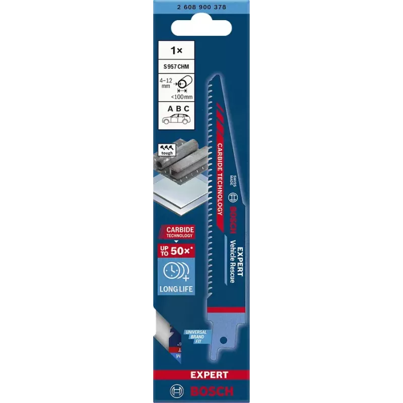 Bosch 2 608 900 378 tikksae-/käävsae-/vibrosaetera Vibrosaetera Kõrge süsinikusisaldusega teras (HCS) 1 tk