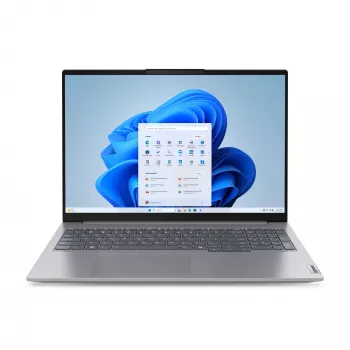 Lenovo ThinkBook 16 G7 ARP AMD Ryzen™ 5 7535HS Sülearvuti 40,6 cm (16 tolli) WUXGA 16 GB DDR5-SDRAM 512 GB SSD Wi-Fi 6E (802.11ax) Windows 11 Pro Hall