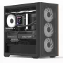 Minitorn PC Aerocool D301A Must Puit ATX Toiteplokk