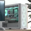 Minitorn PC Aerocool D301A Must Puit ATX Toiteplokk