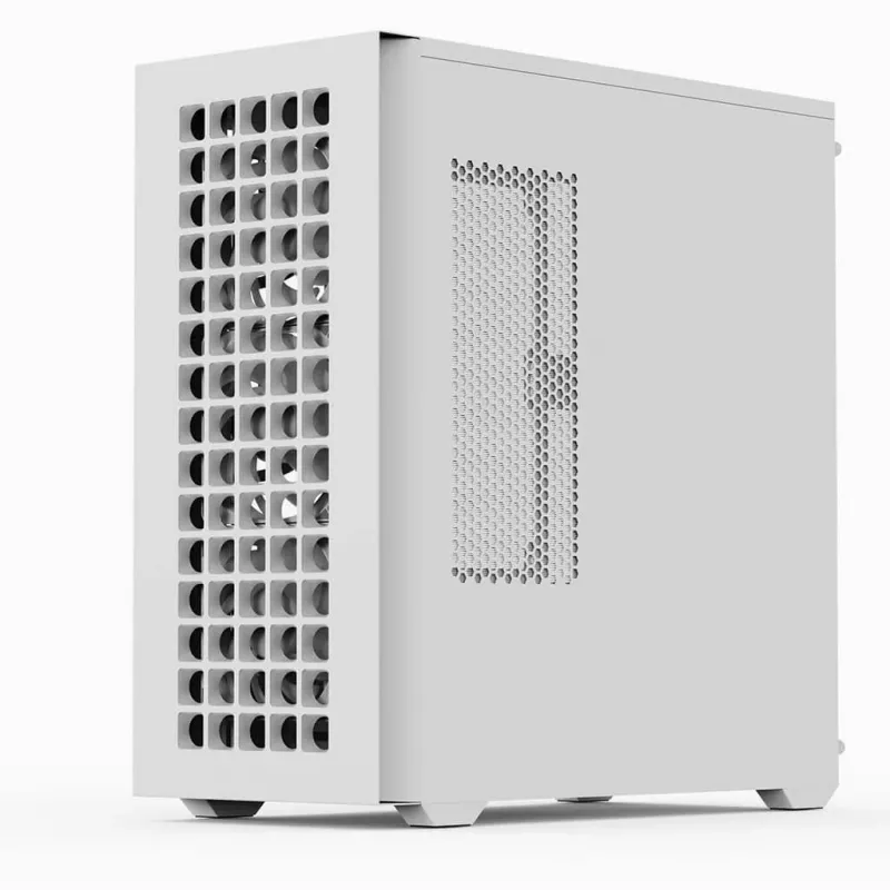 Aerocool D502A Midi Tower Valge