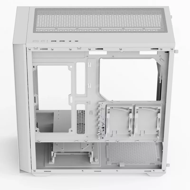 Aerocool D502A Midi Tower Valge