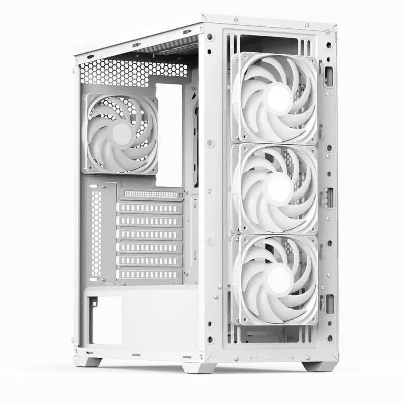 Aerocool D502A Midi Tower Valge
