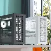 Aerocool D502A Midi Tower Valge