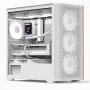 Aerocool D301A Mini Tower Valge, Wood
