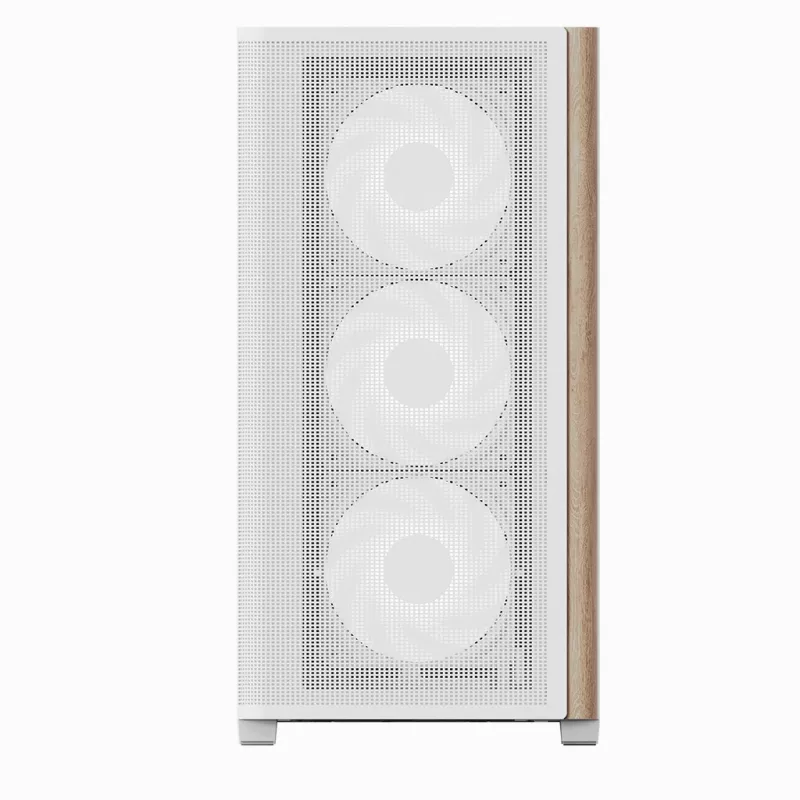 Aerocool D301A Mini Tower Valge, Wood