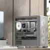 Aerocool D301A Mini Tower Valge, Wood