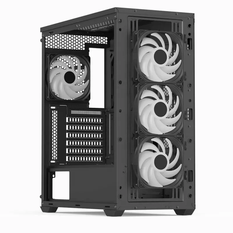 Aerocool D502A Midi Tower Must