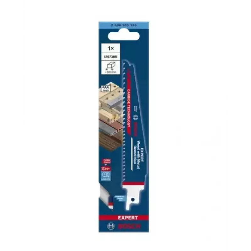 Bosch 2 608 900 396 pusle/tikksae/saagketassaag ketassaetera Sabre saeleht Karbiid 1 tk