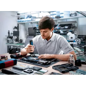 Bosch GO 3 Professional 06019H2201 akutrell-kruvikeeraja, 3,6 V, 360 p/min, 1/4 tolli, minikohvris, sinine/must