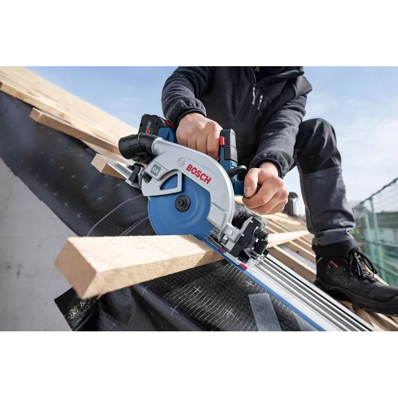 Bosch GKS 18V-57-2 GX 16,5 cm Must, Sinine 5000 p/min