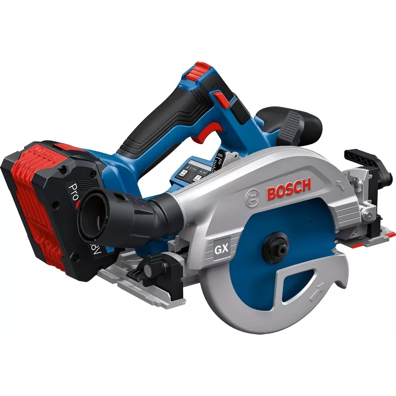 Bosch GKS 18V-57-2 GX 16,5 cm Must, Sinine 5000 p/min