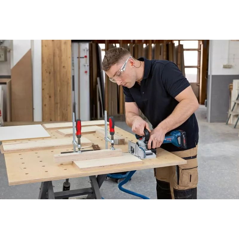 Bosch GFF 18V-22 Professional Nurklihvija 11000 p/min Must, Sinine